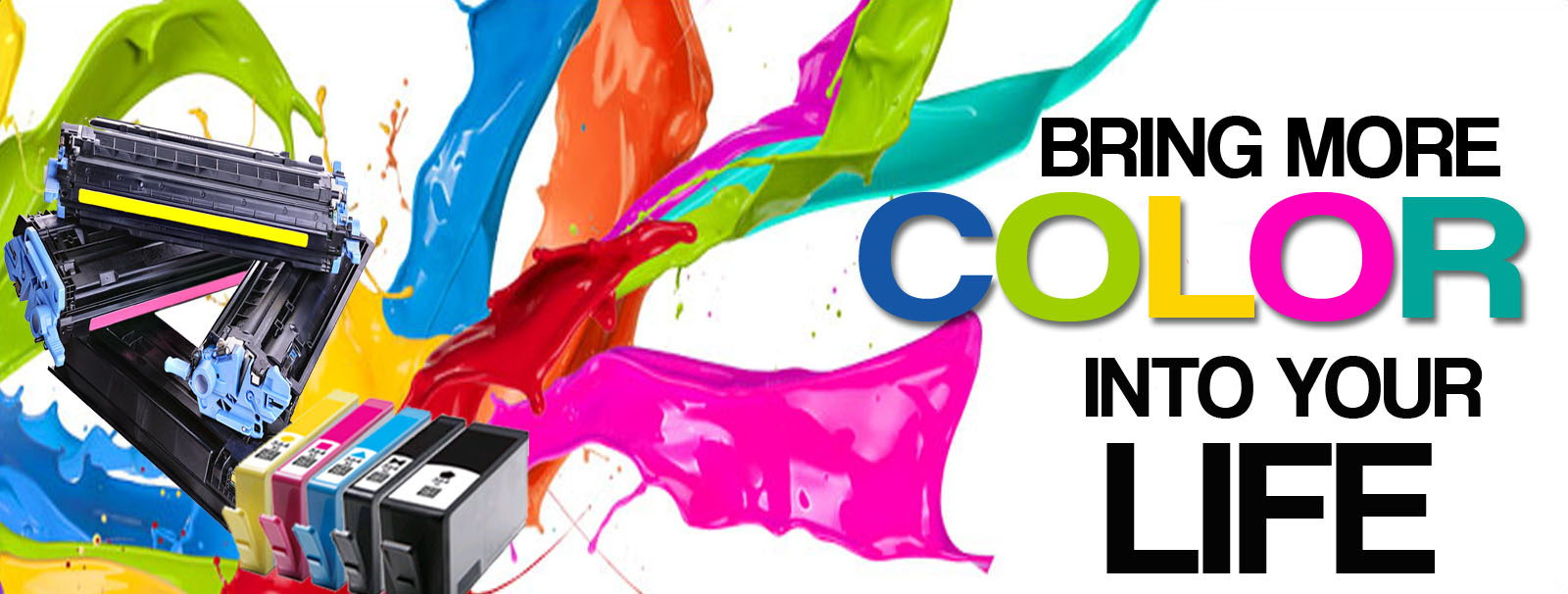 bring more color with ink and toner printer supplies from Main Street Does It